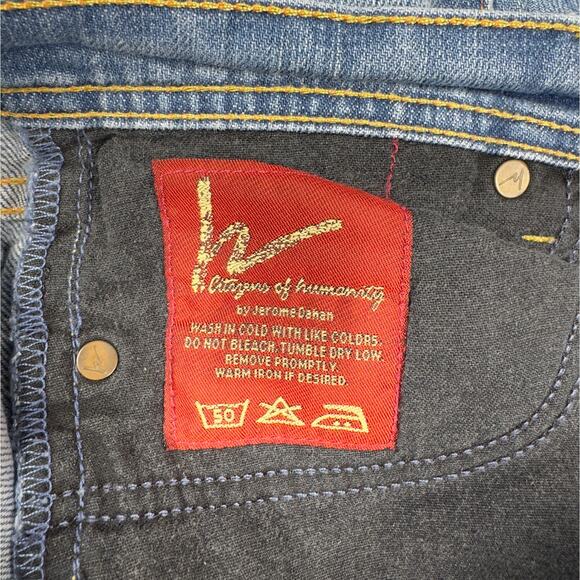 Citizens of Humanity Ingrid 002 Flare‎ Jeans Women’s 27 Made in USA Light Wash - Picture 8 of 13